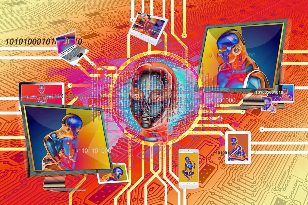 binary, one, cyborg